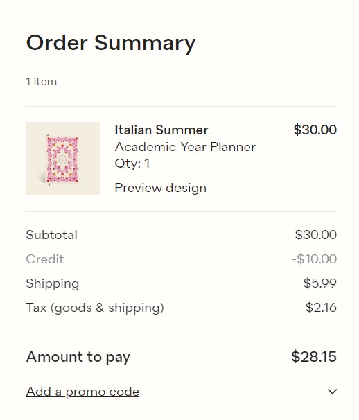 How do I spend my credit? Papier CA